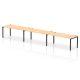 Rayleigh Single Row 3 Person Bench Desk